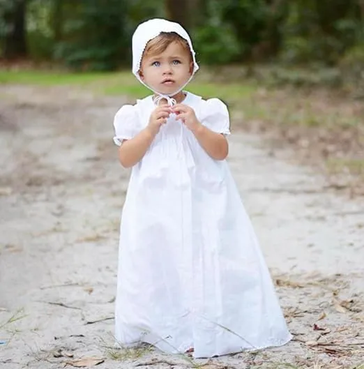Feltman Brothers Infant Girls White Christening Baptism Gown