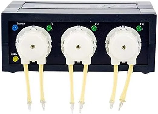 Jebao DP-3 Programmable Auto Dosing Pump, 3 Channel, Black