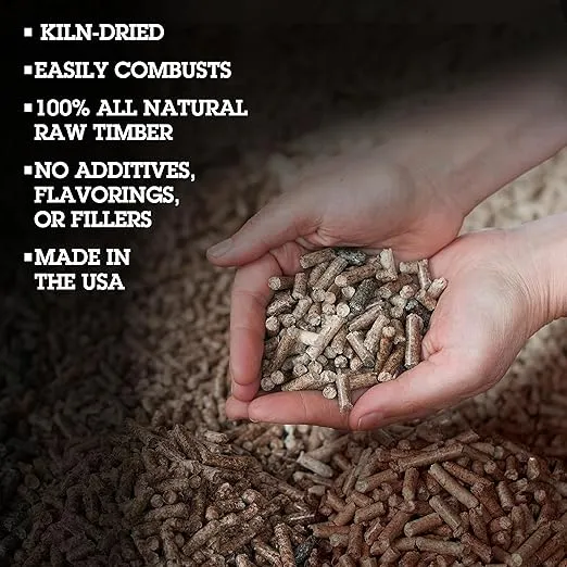 Camerons Smoking Wood Pellets (Apple, 4 Pints)- Kiln Dried BBQ Pellets- 100% All Natural Barbecue Smoker Chips- for Pellet Smokers and Pellet Grills - Easy Combustion, Infuse Smokey Flavor