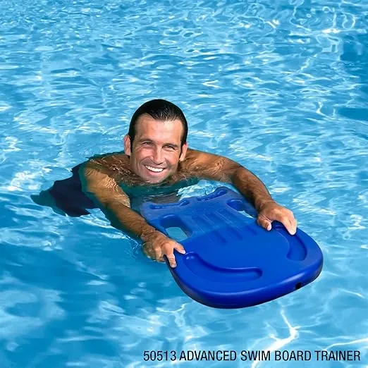 Poolmaster Advanced Kickboard Swim Trainer and Swim Aid