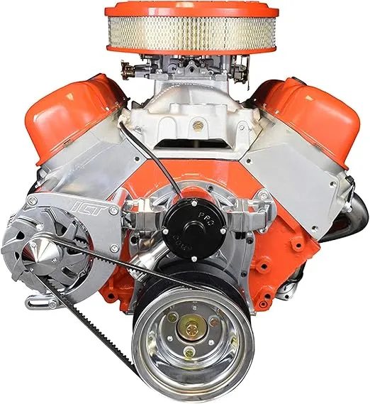 ICT Billet BBC Alternator Bracket Adjustable Electric Water Pump Low Mount Big Block Chevy Long Kit 551449