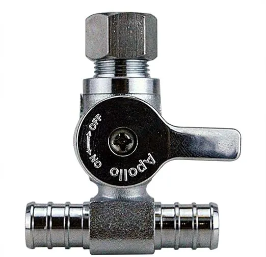 Apollo Valves Apxvt121238 Dishwasher Tee Valve, Chrome