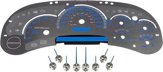 Dorman 10-0100F Instrument Cluster Upgrade Kit Compatible with Select Chevrolet / GMC Models