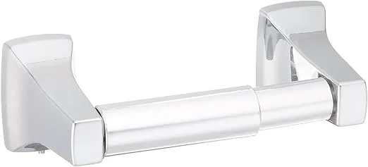 Moen Contemporary Chrome Spring Toilet Paper Holder Wall Mount in Bathroom, P5050