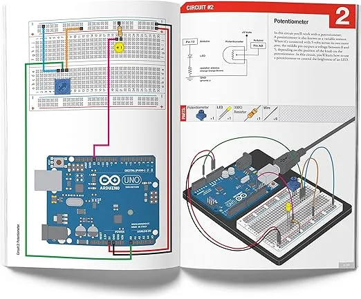 Arduino Uno 3 Ultimate Starter Kit Includes 12 Circuit Learning Guide