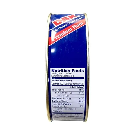 DAK Premium Ham, Fully Cooked, 16 oz.