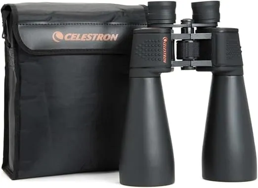 Celestron – SkyMaster 15x70 Binocular – #1 Bestselling Astronomy Binocular – Large Aperture for Long Distance Viewing – Multi-Coated Optics – Carrying Case Included – Ultra Sharp Focus