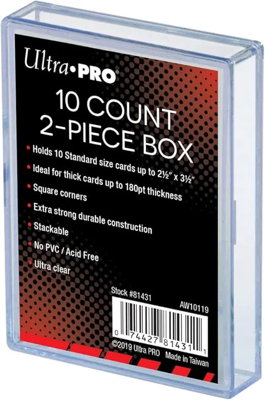 Ultra Pro 10-Count 2-Piece Case