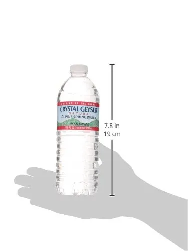 Crystal Geyser Natural Alpine Spring Water, 16.9 fl oz