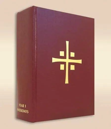 Lectionary for Mass, Chapel Edition: Volume II: Proper of Seasons for Weekdays, Year I; Proper of Saints; Common of Saints (Volume 2)