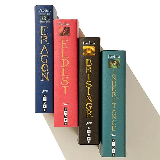 Knopf Books for Young Readers, Cycle 4- Hard Cover Boxed Set (Eragon, Eldest, Brisingr, Inheritance) (The Inheritance Cycle)