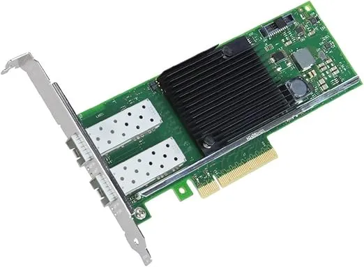 Intel X710DA2BLK Ethernet Converged Network Adapter - PCI Express 3.0 x8-2 Port(s) - Optical Fiber, Twinaxial - Bulk White Box