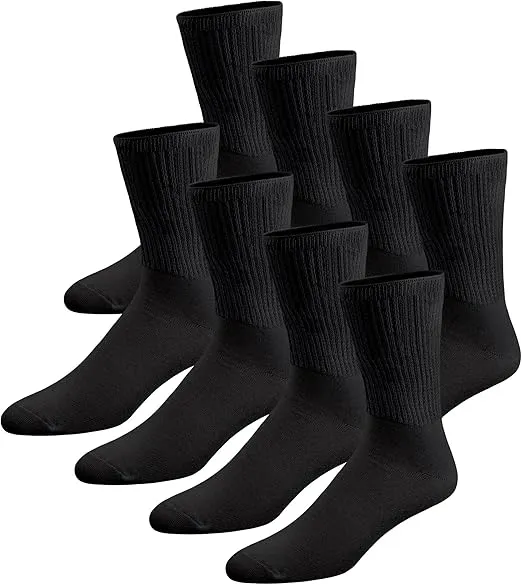 Brooklyn Socks Thin Combed Cotton Diabetic Socks, Loose, Wide, Non-Binding Neuropathy Low-Crew (Fit's Shoe Size 7-11)