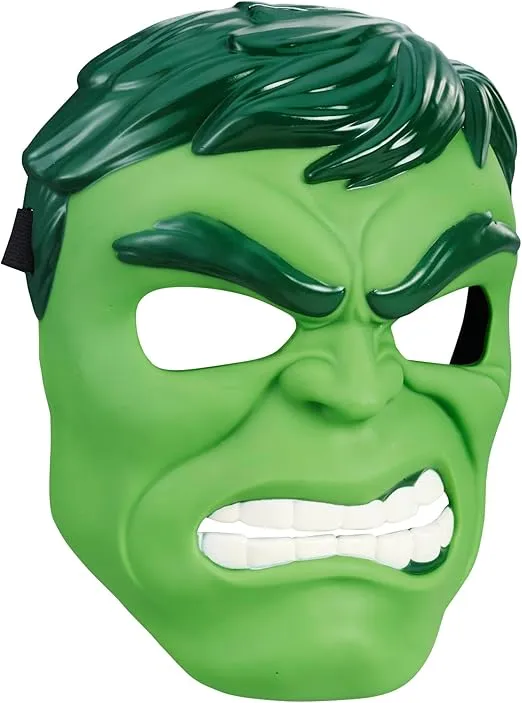 Marvel Hulk Hero Mask Toys, Classic Design, Inspired By Avengers Endgame, For Kids Ages 5 and Up