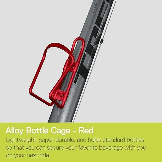 Lightweight Bike Water Bottle Holder by Delta Cycle - Bottle Cage Holder Mount - Compatible with Any Standard Water Bottle - Easy Installation Quickly Mounts to Any Bike