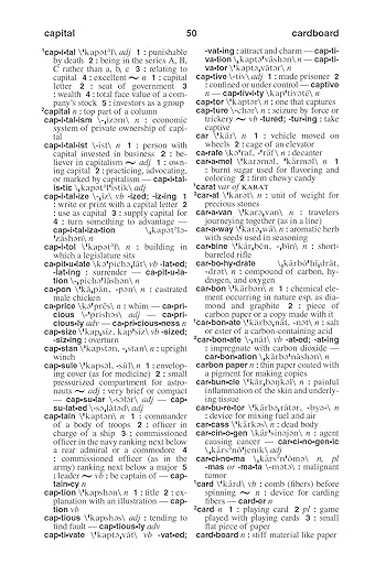 Merriam-Webster's Pocket Dictionary, Newest Edition, (Flexi Paperback) (Pocket Reference Library)