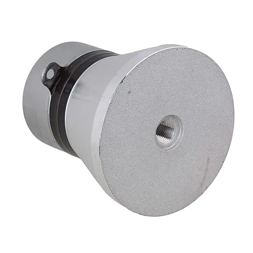 BQLZR Ultrasonic Transducer Ultrasonic Speaker Piezoelectric Transducer 28khz 100w Aluminum Alloy Ultrasonic Piezoelectric Transducer Silvery