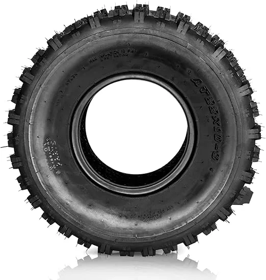 Set of 2 SUNROAD ATV Tires UTV Tires Knobby Sport Tires 22x10-9 22x10x9 6 PR Tubeless