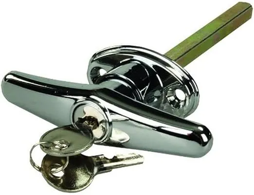 JR Products 10885 Locking T-Handle, Chrome