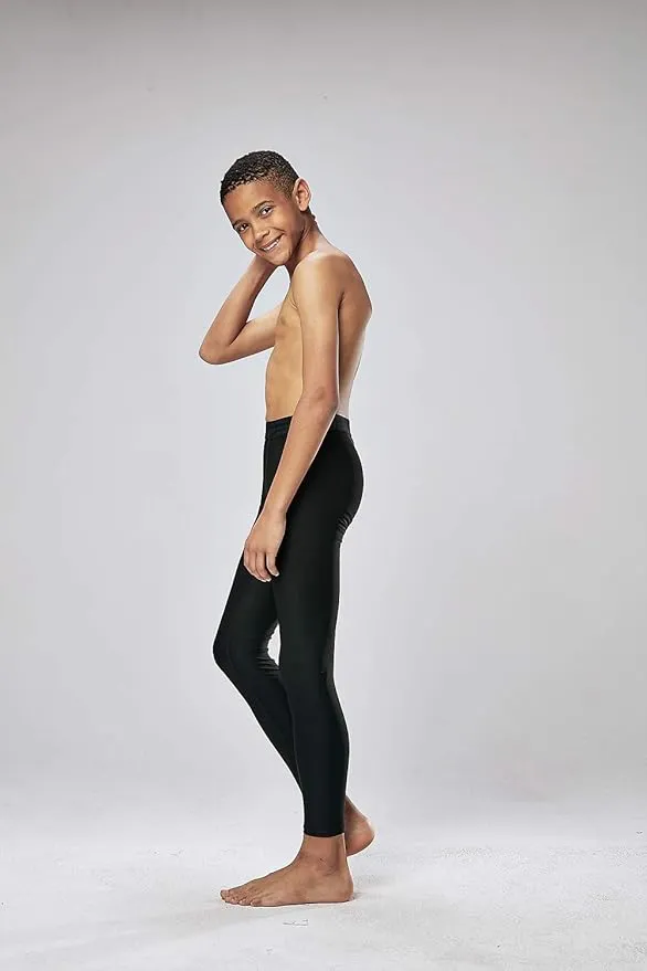 DEVOPS Boys 2~3 Pack UPF 50+ Compression Tights Sport Leggings & Shirt