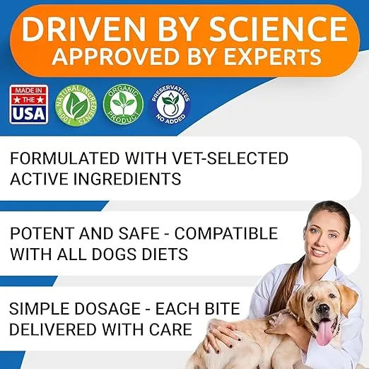 BARK&SPARK Dog Allergy Relief Chews - Anti-Itch Skin & Coat Supplement - Omega 3 Fish Oil - Itchy Skin Relief Treatment Pills - Itching&Paw Licking - Dry Skin&Hot Spots - (120 Immune Treats - Chicken)