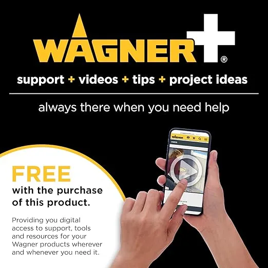Wagner Spraytech 2419327 Control Spray QX5 HVLP Handheld Stain Sprayer, Ideal for Garages, Fences, Sheds and More