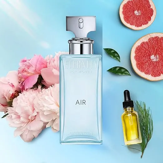 Calvin Klein Eternity Air Eau de Parfum – Floral Women's Perfume – With Notes of Grapefruit Oil, Black Currant, Peony & Cedarwood – Luxury Perfumes for Women – Long Lasting Fragrance