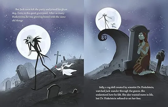 Tim Burton's The Nightmare Before Christmas (Disney) (Little Golden Book)
