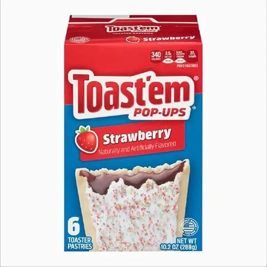 Toast'em Pastry Tart, Frosted Strawberry, 11 Ounce