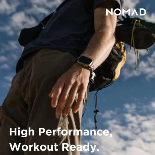 NOMAD Sport Band V2 | for Apple Watch 42/44/45/49 mm | Durable, Waterproof Watch Strap