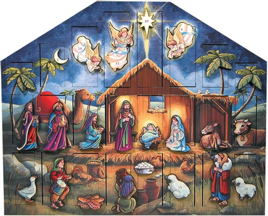 Byers' Choice Nativity Advent Calendar #AC05