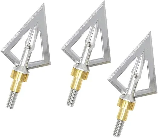 Dead Ringer Fixed Blade Broadhead | Includes 3 Broadheads | Available in 2 or 3 Blade Designs