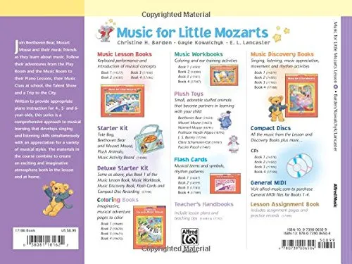 Music for Little Mozarts Music Lesson Book, Bk 4: A Piano Course to Bring Out the Music in Every Young Child (Music for Little Mozarts, Bk 4)