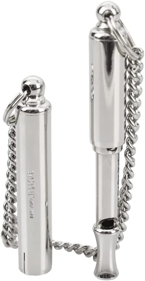 THE ACME | Dog Training Whistle Number 535 | Good Sound Quality, Weather-proof Whistles | Designed and Made in the UK | Nickel Silver