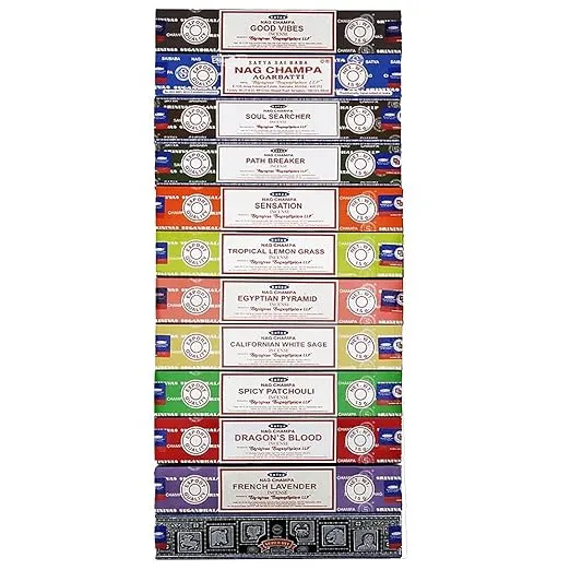 Satya 12 Pack Assorted Pack 15 Gram x 12 Packs 1ST