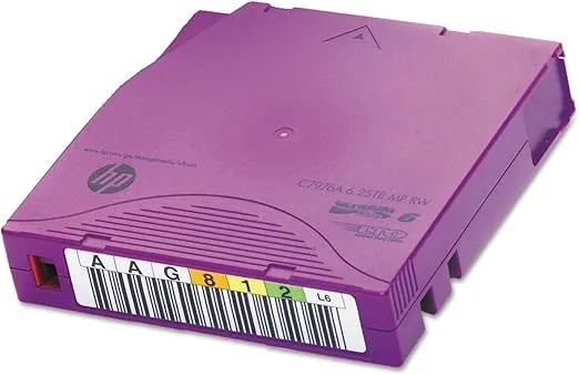 Hewlett-Packard Enterprise HP HEWC7976A LTO-6 Ultrium 6.25TB MP RW Data Cartridge