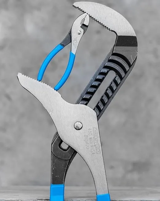 Channellock 526 6-Inch Slip Joint Pliers | Utility Plier with Wire Cutter | Serrated Jaw Forged from High Carbon Steel for Maximum Grip on Materials | Specially Coated for Rust Prevention| Made in USA