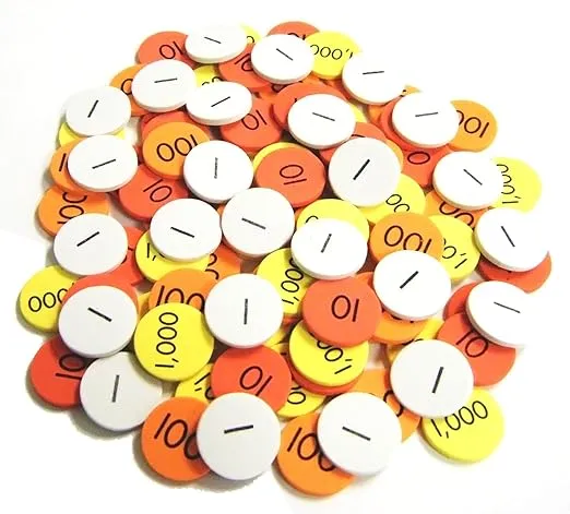 Sensational Math Place Value Discs Class Set