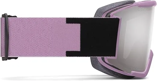 SMITH Squad Snow Goggles – Adult Ski & Snowboarding Goggles with Distortion-Free Optics, Anti-Fog Performance & 100% UV Protection – for Men & Women – Proper Pink, ChromaPop Sun Platinum Mirror