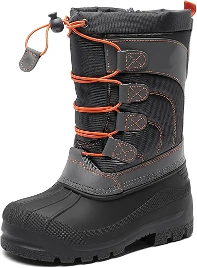 DREAM PAIRS Boys & Girls Knee High Winter Snow Boots Toddler/Little Kid/Big Kid