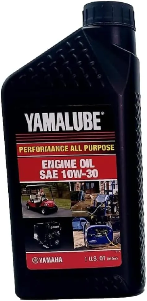 YAMAHA LUB-10W30-GG-12 Yamalube Golf Car and Generator Oil 10W-30 - Quart