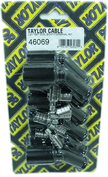 Taylor Cable 46069 Spark Plug Boot , Black