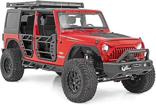 Rough Country Hood Louver for 2007-2018 Jeep Wrangler JK - 10527