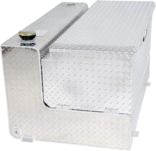 Dee Zee DZ92647 (92 gallon) Aluminum Combo Transfer Tank & Tool Box