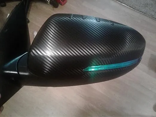 VViViD+ Premium Black Carbon Fiber Vinyl Wrap Film (1ft x 5ft)
