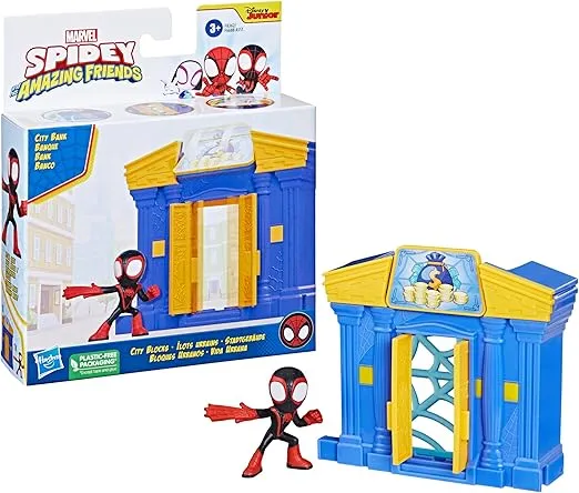 City Blocks Bank Building Set