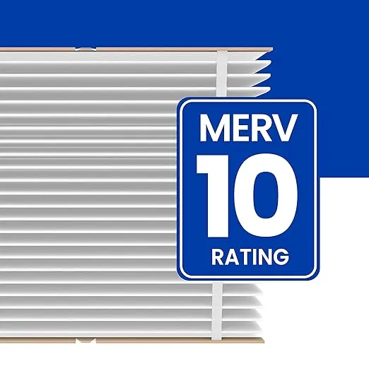 AprilAire 201 Replacement Furnace Filter for AprilAire 2200, 2250 or Space-Gard 2200, 2250 Whole-House Air Purifiers - MERV 10, 20x25x6 Air Filter (Pack of 10)