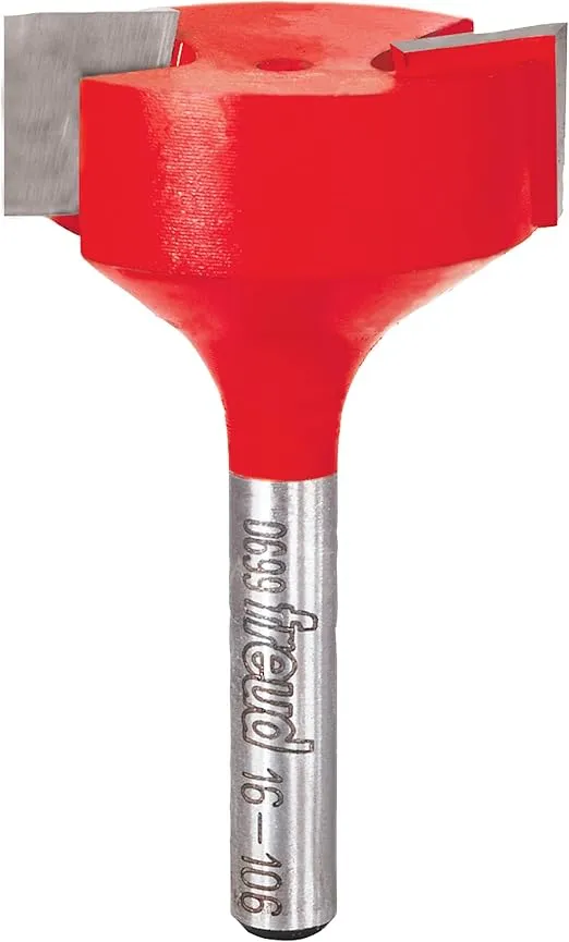 Freud 16-106: 1-1/4” (Dia.) Spoilboard Surfacing & Mortising Bit