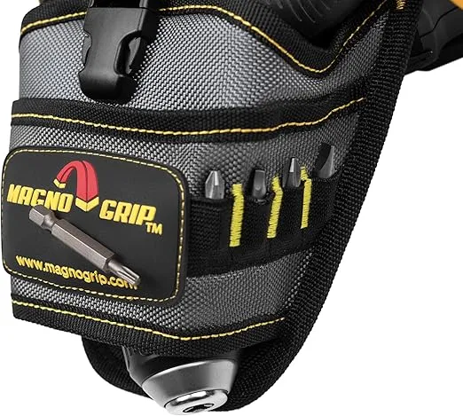 MagnoGrip 002-580 Drill Holster - Left and Right Handed with Integrated Magnetic Storage