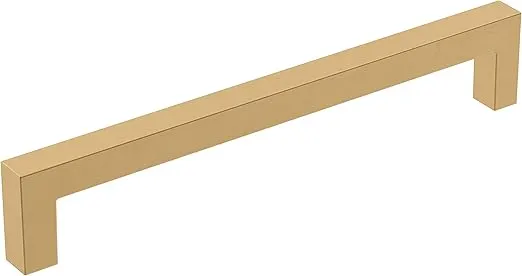 Amerock | Cabinet Pull | Champagne Bronze | 6-5/16 inch (160 mm) Center-to-Center | Monument | 1 Pack | Drawer Pull | Cabinet Handle | Cabinet Hardware